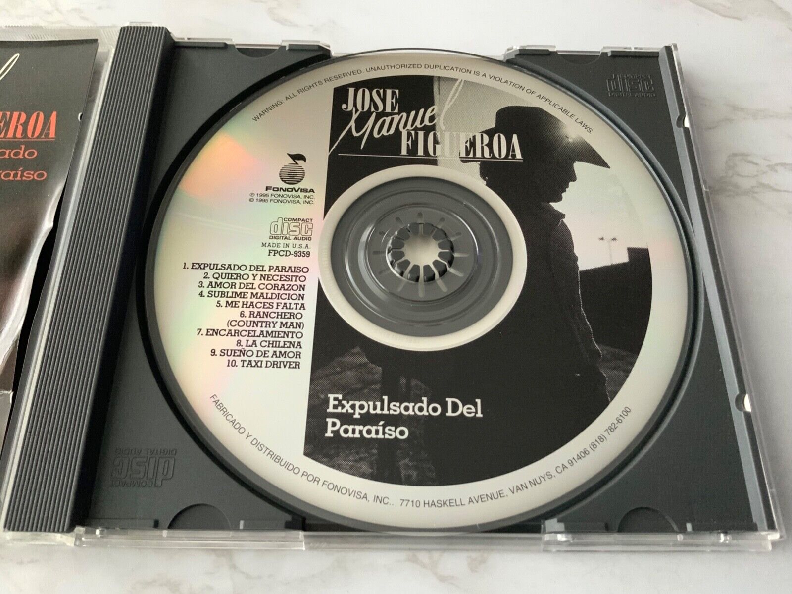 Jose Manuel Figueroa – Expulsado Del Paraiso (1995)