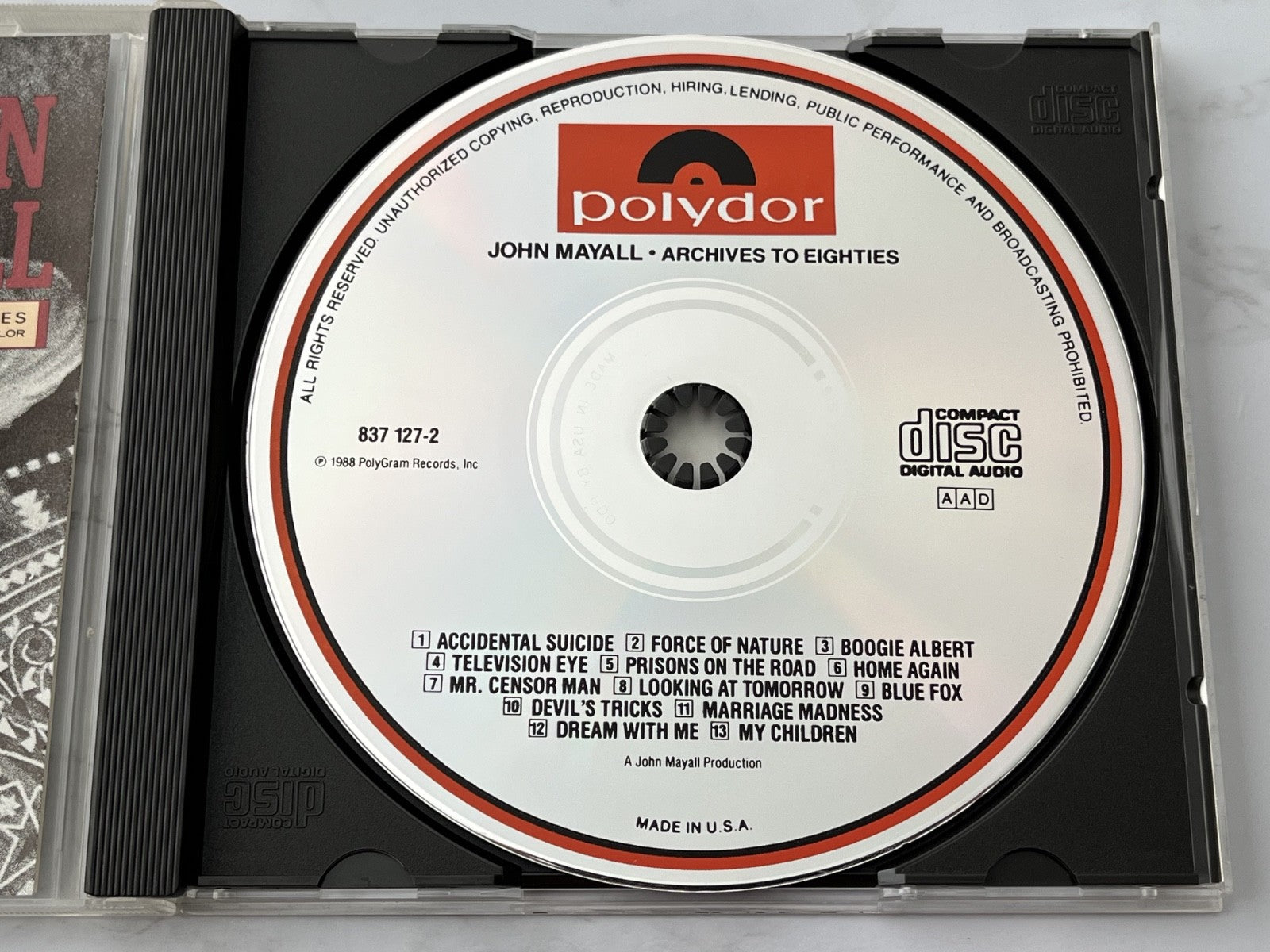 Eric Clapton, John Mayall – Archives To Eighties (1988)
