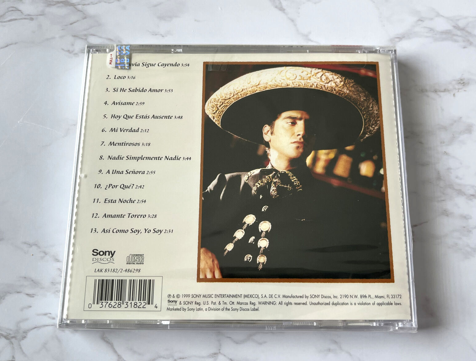 Alejandro Fernandez – Mi Verdad (1999)