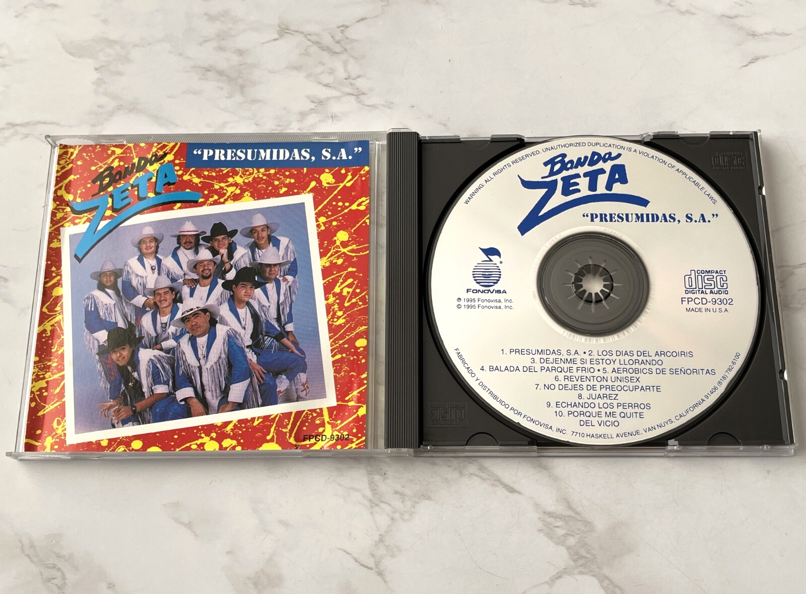 Banda Zeta – Presumidas S.A. (1995)
