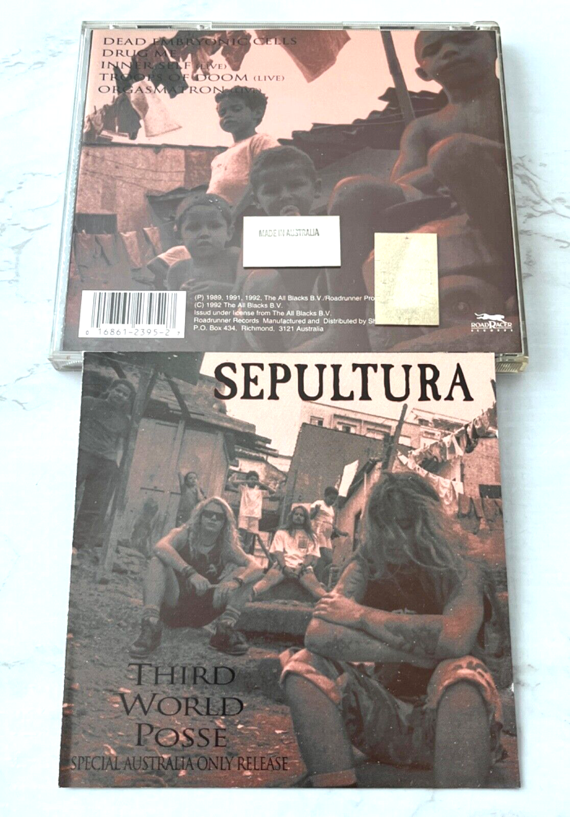 Sepultura – Third World Posse (EP) (1992) [AUSTRALIA PRESS]