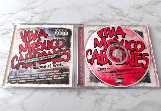 Various, El Tri, La Lupita, La Castañeda, El Gran Silencio – Viva México Cabrones Y Arriba El Rock (2002)