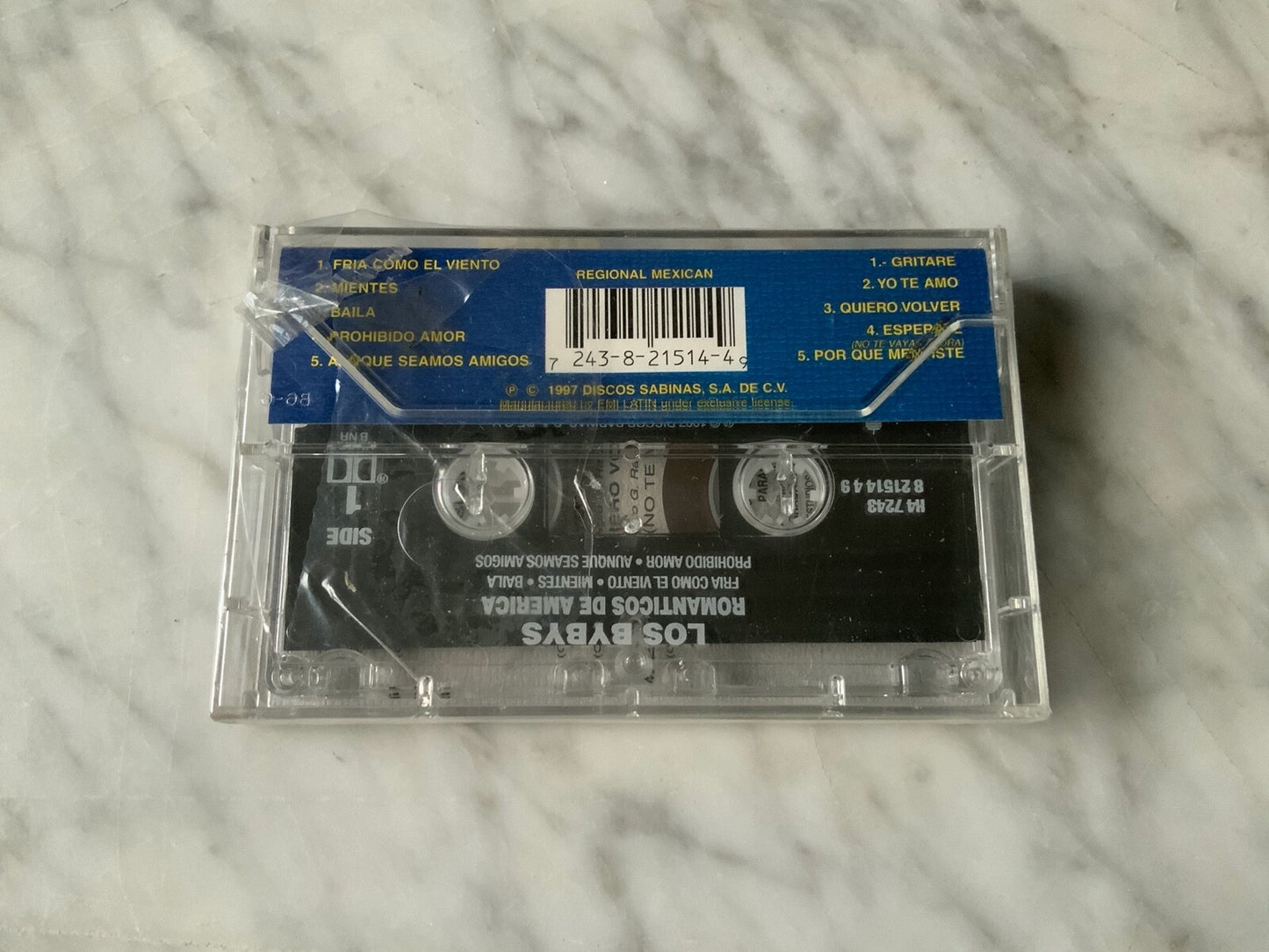 Los Bybys – Romaticos De America (1997)