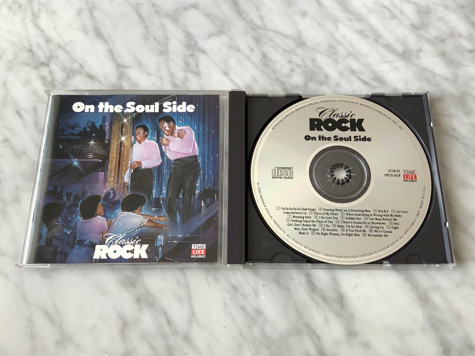 Time Life Music Classic Rock On The Soul Side (1990)
