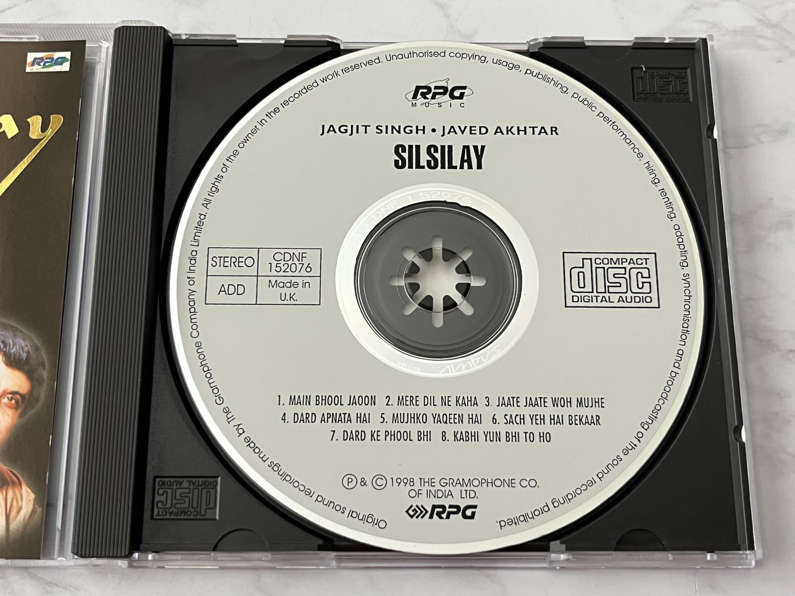 Jagjit Singh, Javed Akhtar – Silsilay (1998)