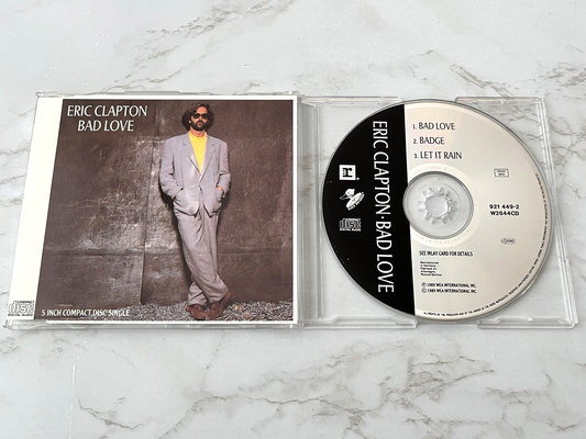 Eric Clapton – Bad Love (1989) [GERMAN PRESS]