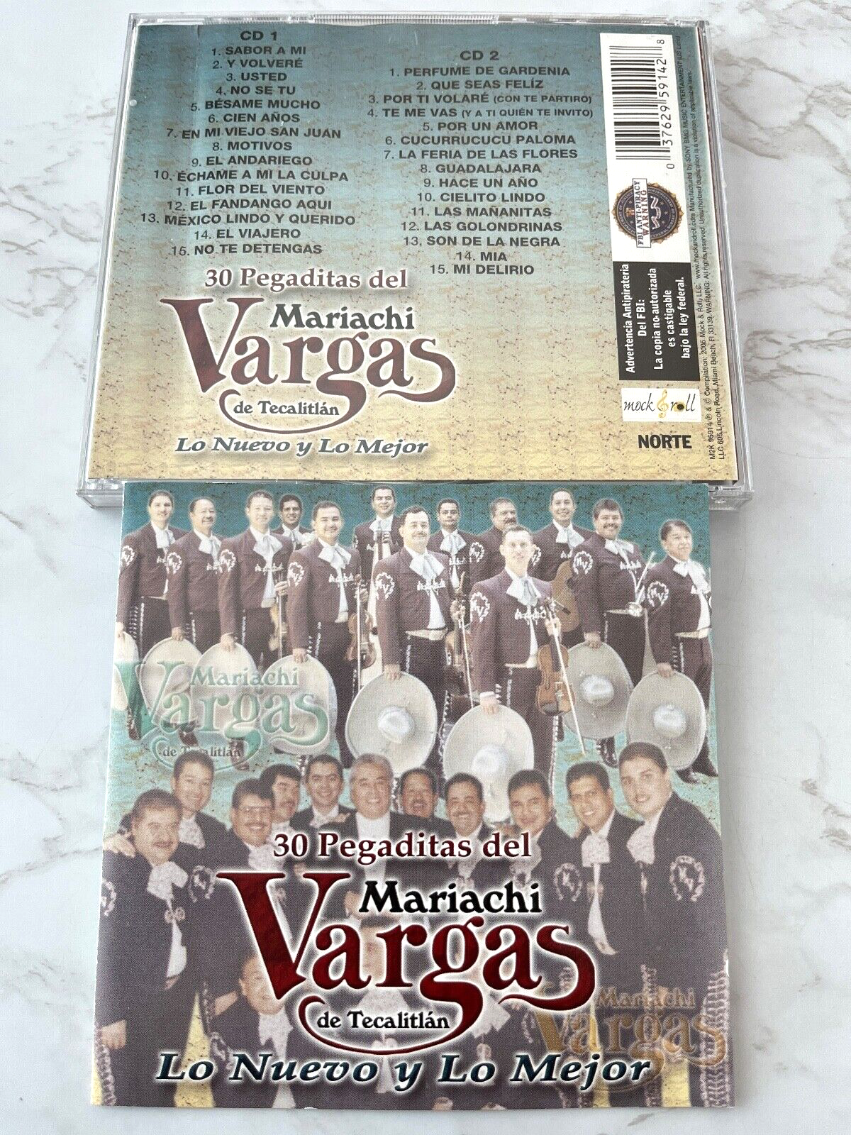 Mariachi Vargas De Tecalitlan – 30 Pegaditas Lo Nuevo Y Lo Mejor 2 (2005)
