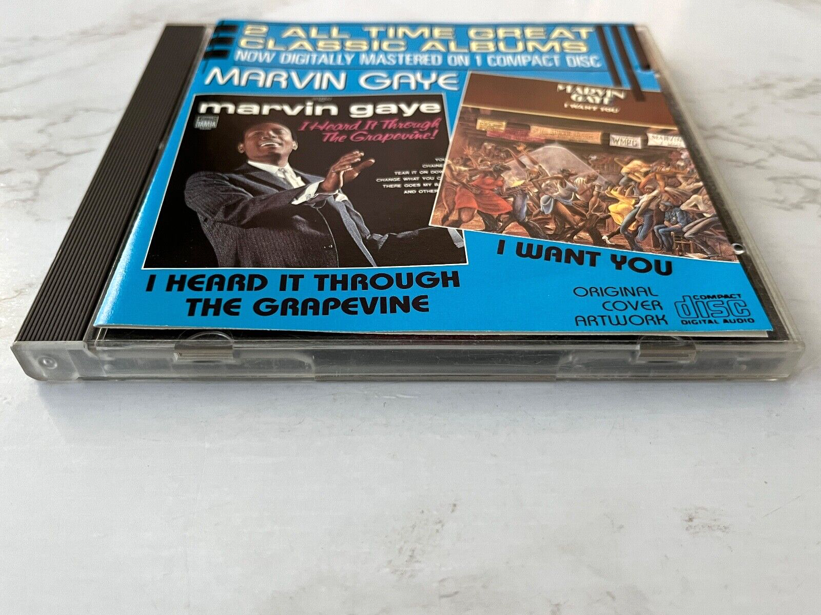 Marvin Gaye – I Heard It Through The Grapevine / I Want You (1986) [JAPAN PRESS]