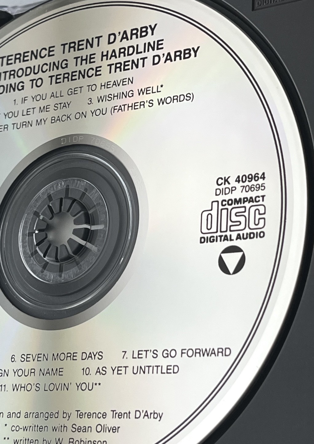 Terence Trent D'arby – Introducing The Hardline (1987)