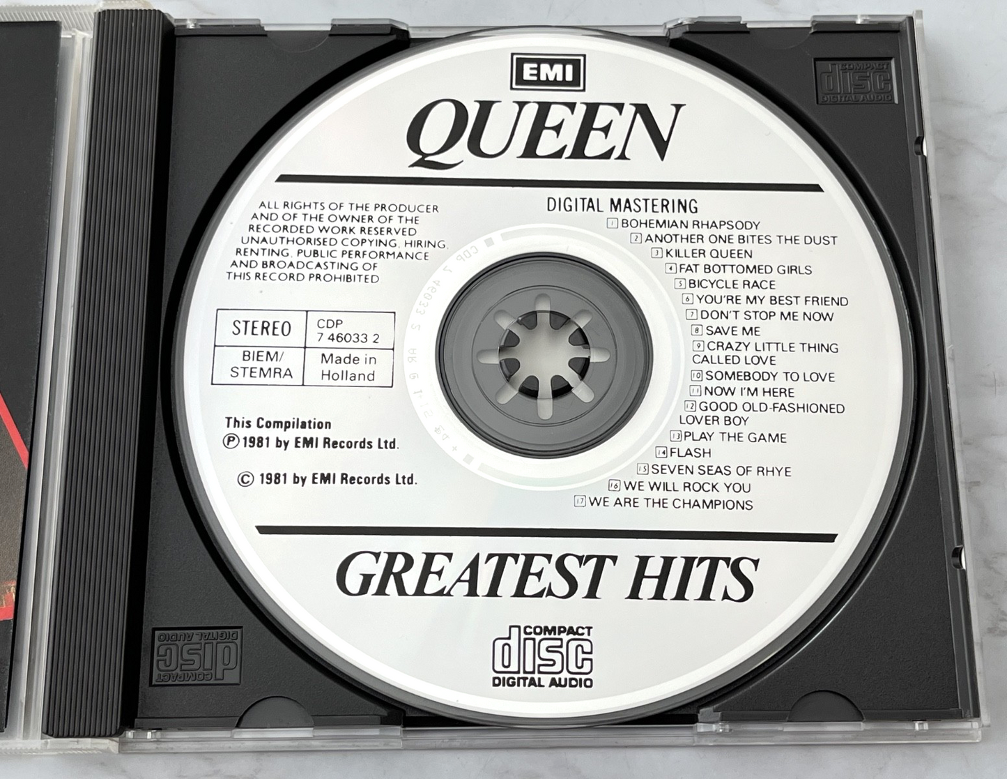 Queen – Greatest Hits (1991) [GERMAN PRESS]