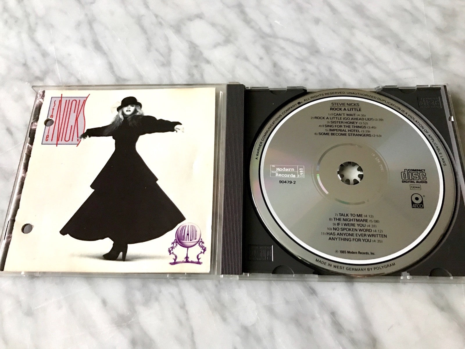 Stevie Nicks, Fleetwood Mac – Rock A Little (1985) [GERMAN PRESS]