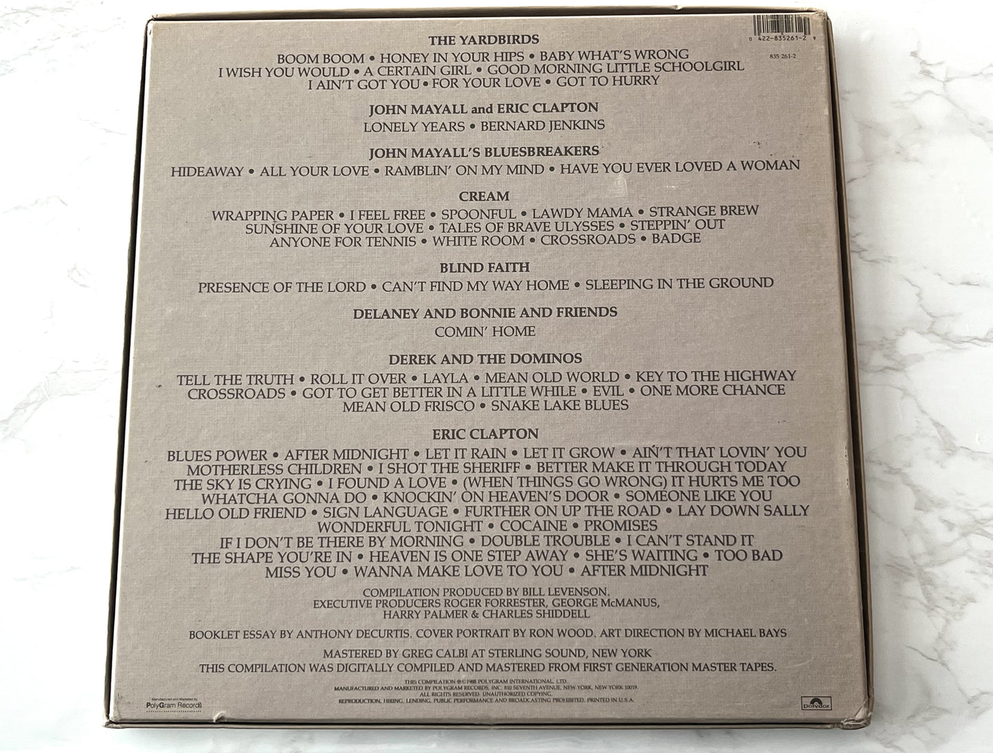 Eric Clapton – Crossroads 4 (Box Set) (1988)