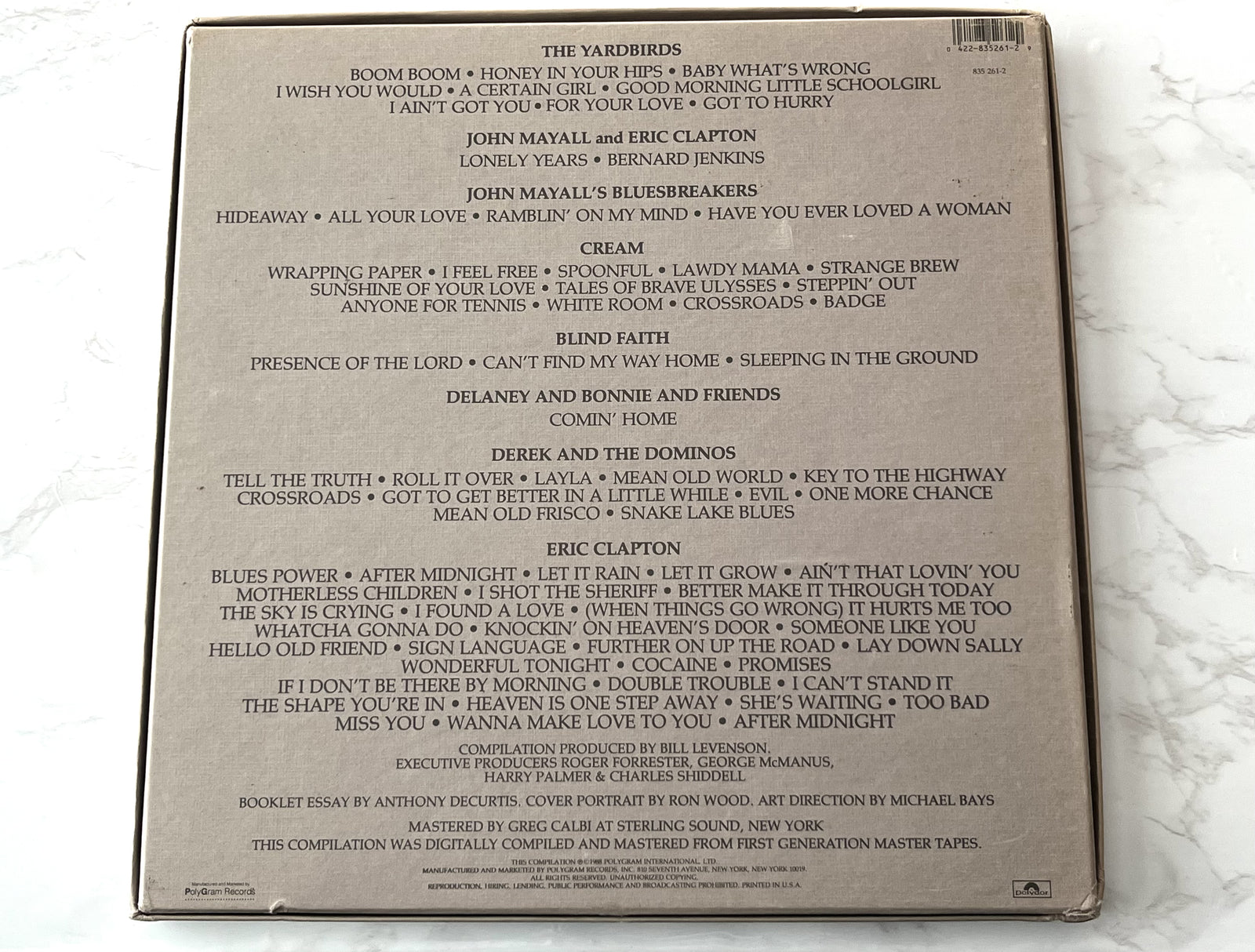 Eric Clapton – Crossroads 4 (Box Set) (1988)