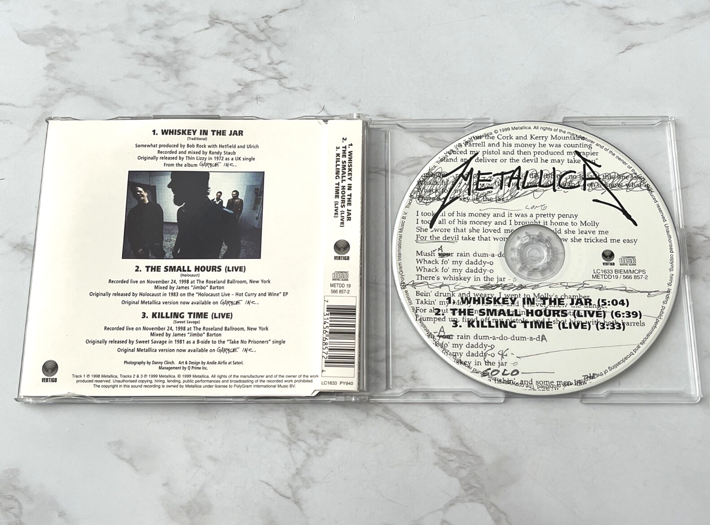 Metallica – Whiskey In The Jar (1999)