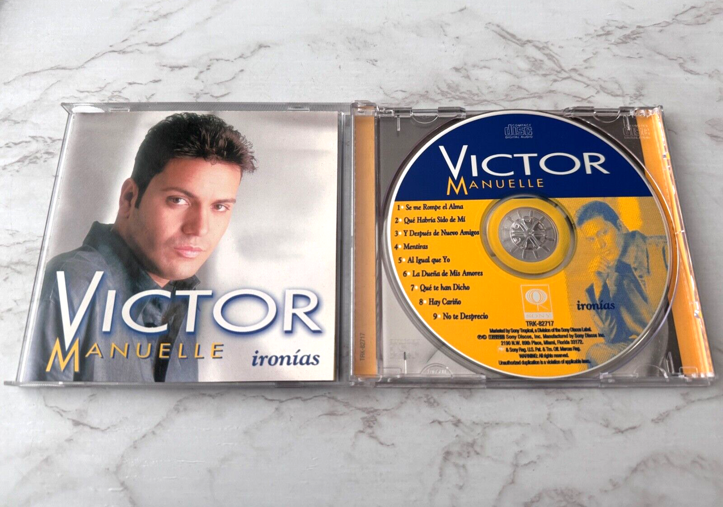 Victor Manuelle – Ironias (1998)