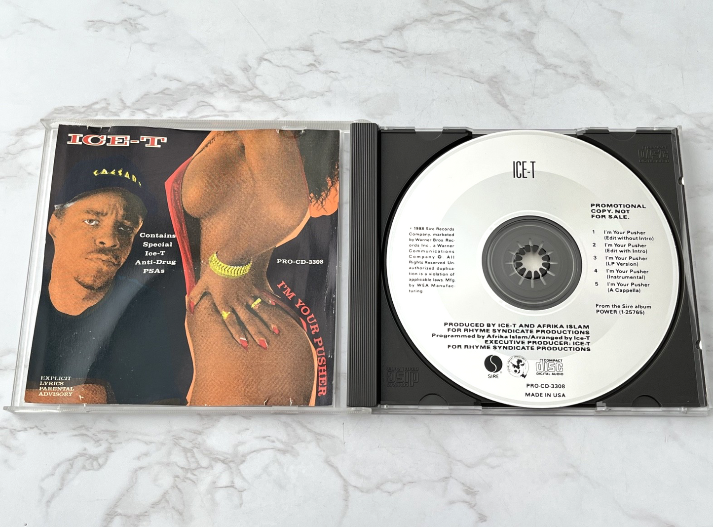 Ice-T – Ice-T I'm Your Pusher (1988)