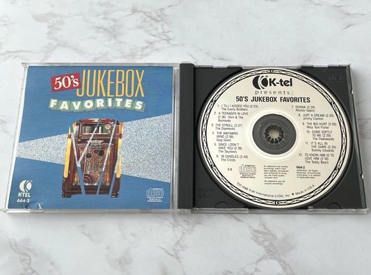 Ritchie Valens, The Everly Brothers, Various, The Crests, The Diamonds – 50's Jukebox Favorites (1988)