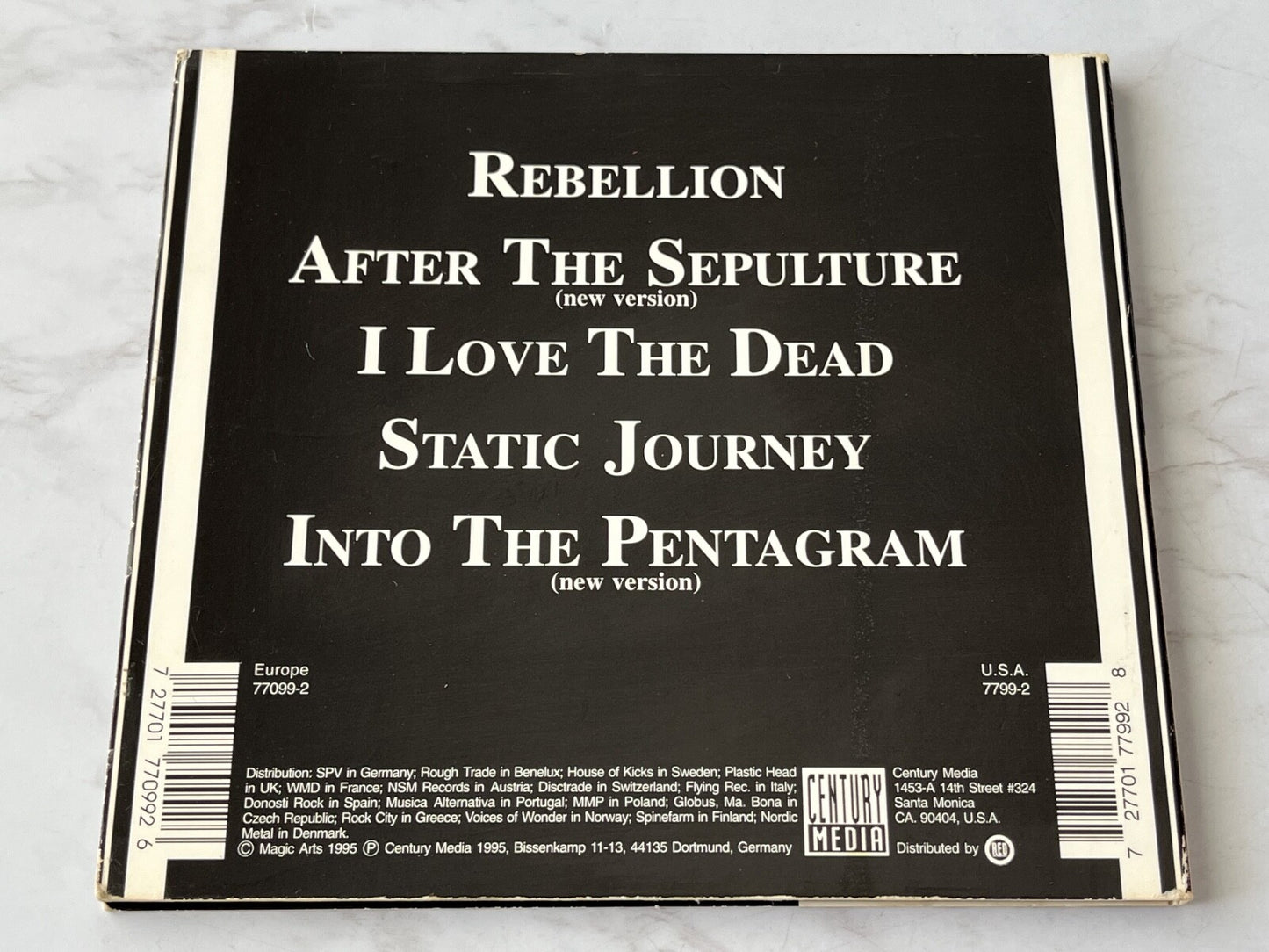 Samael – Rebellion (Digipak, EP) (1995)