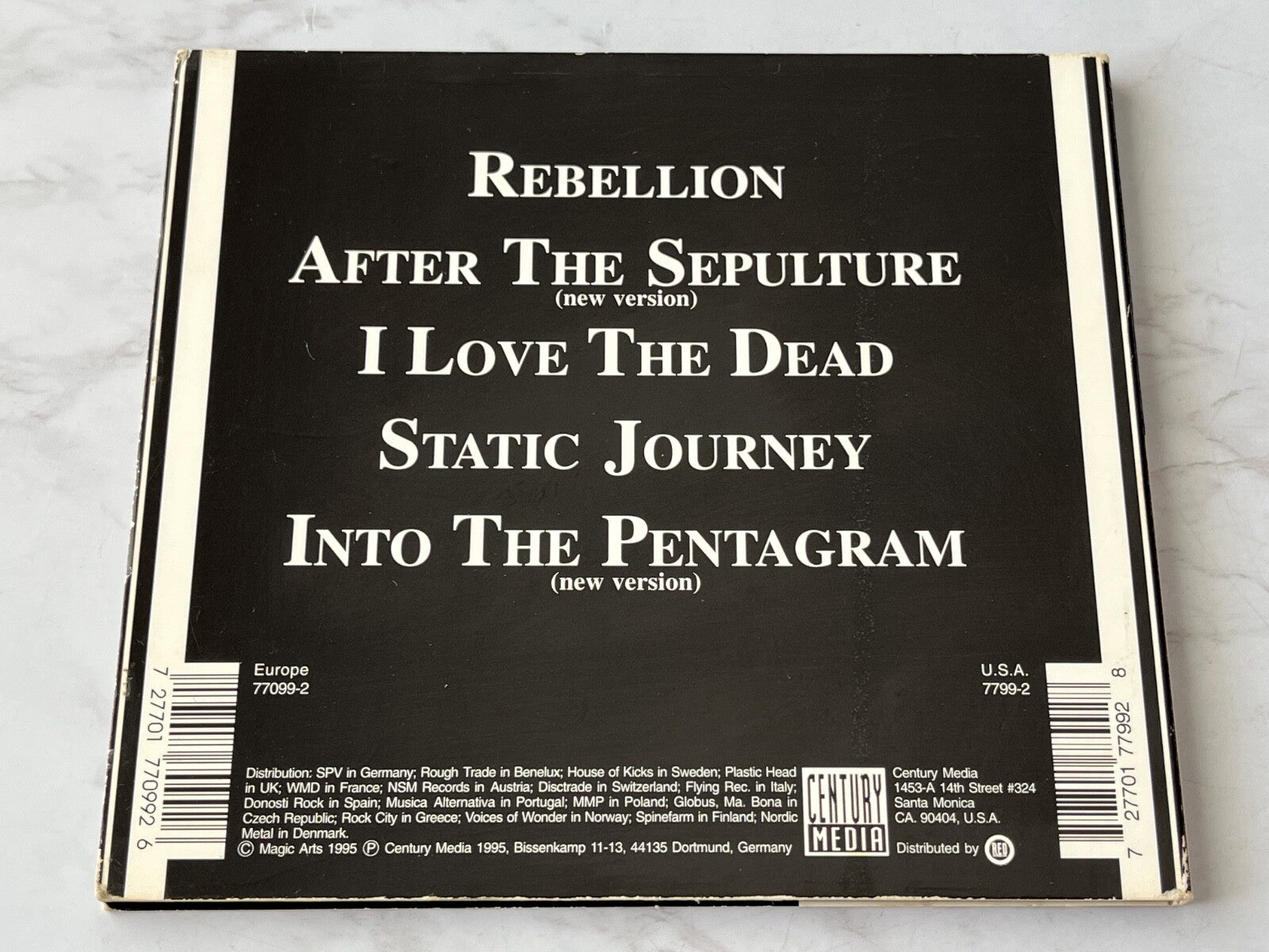 Samael – Rebellion (Digipak, EP) (1995)
