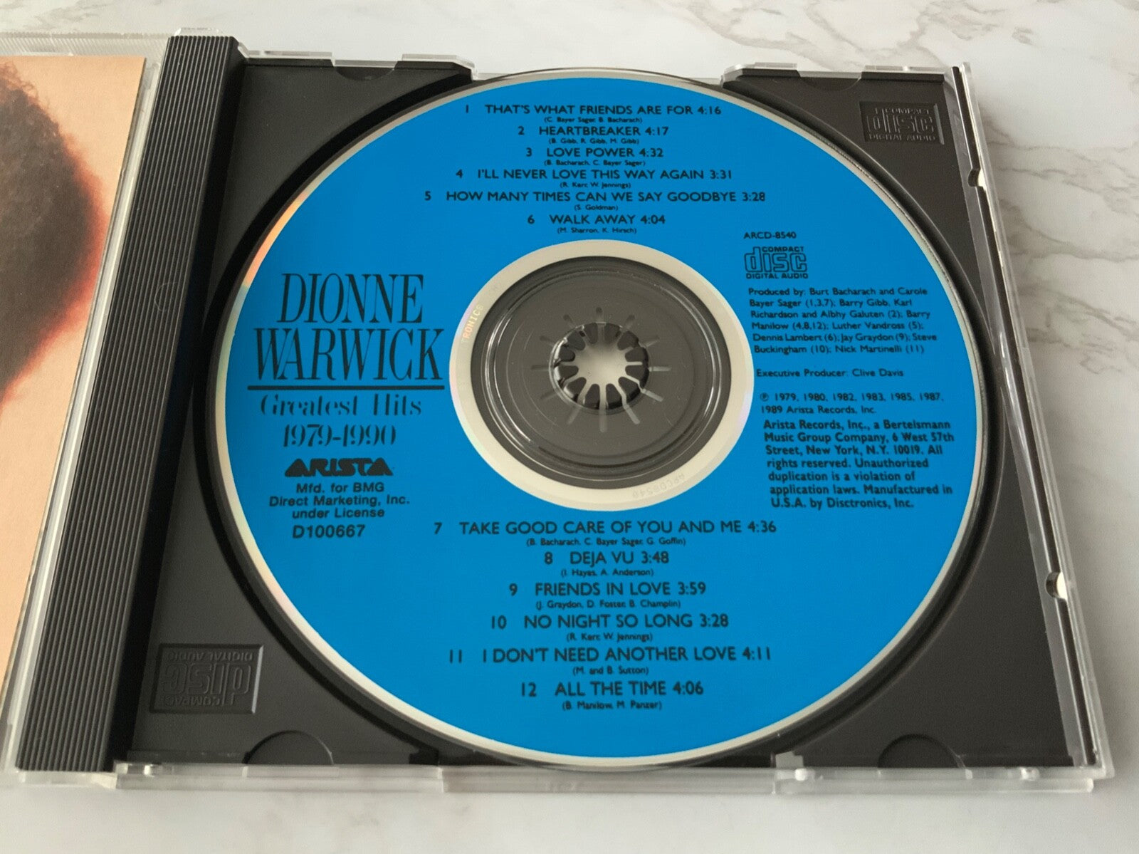 Dionne Warwick – Greatest Hits 1979-1990