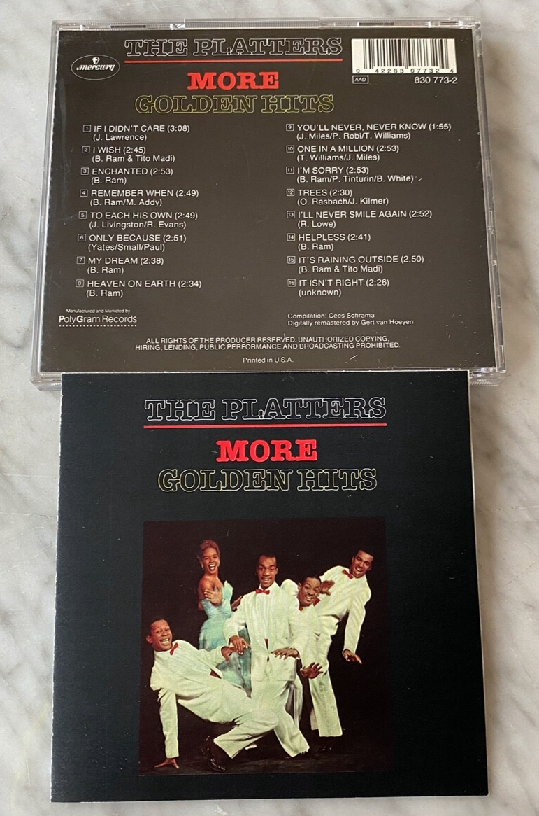 The Platters – More Golden Hits [GERMAN PRESS]