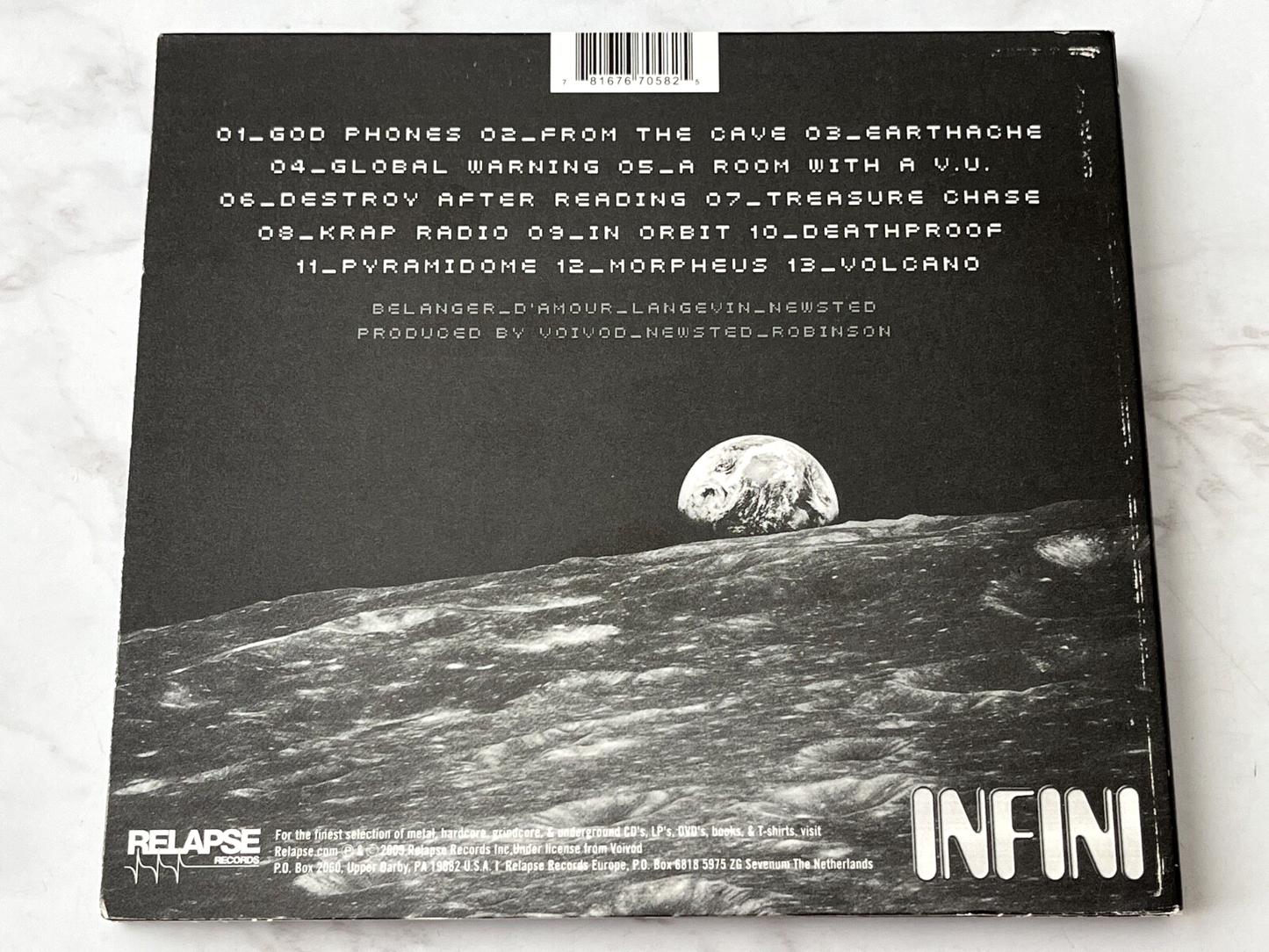 Voivod – Infini (Digipak) (2009)