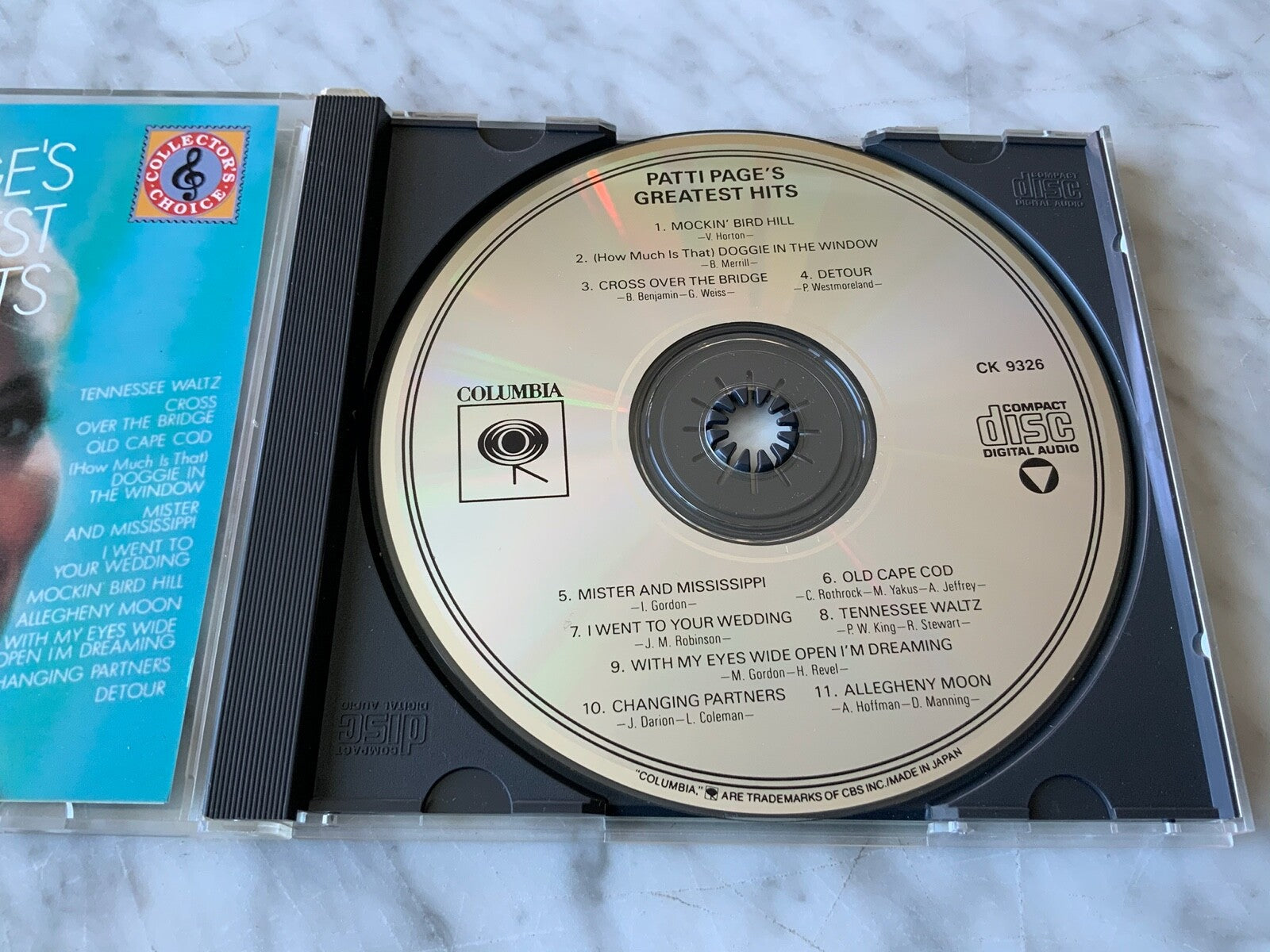 Patti Page – Greatest Hits [JAPAN PRESS]