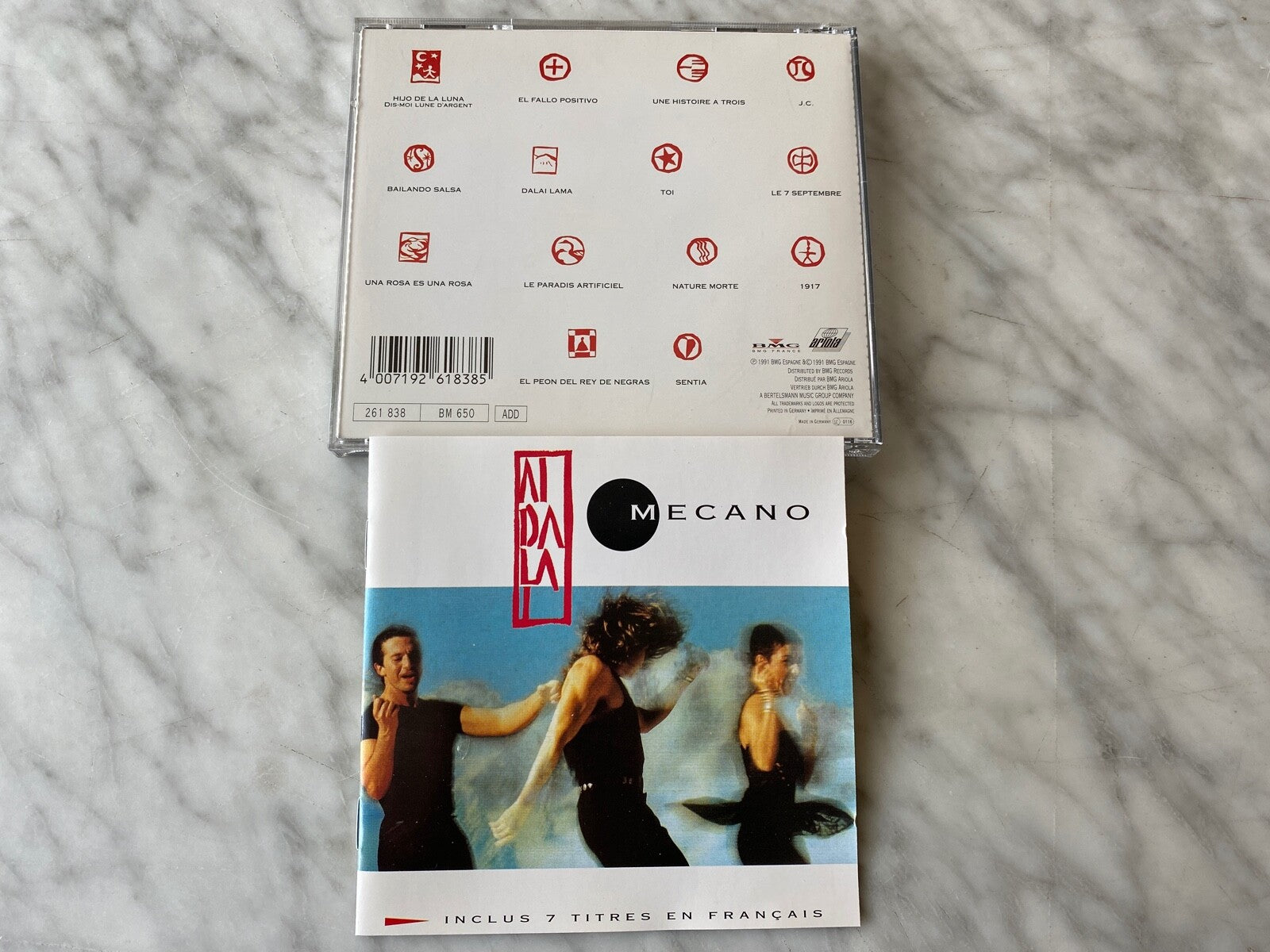 Mecano – Aidalai (1991) [GERMAN PRESS]