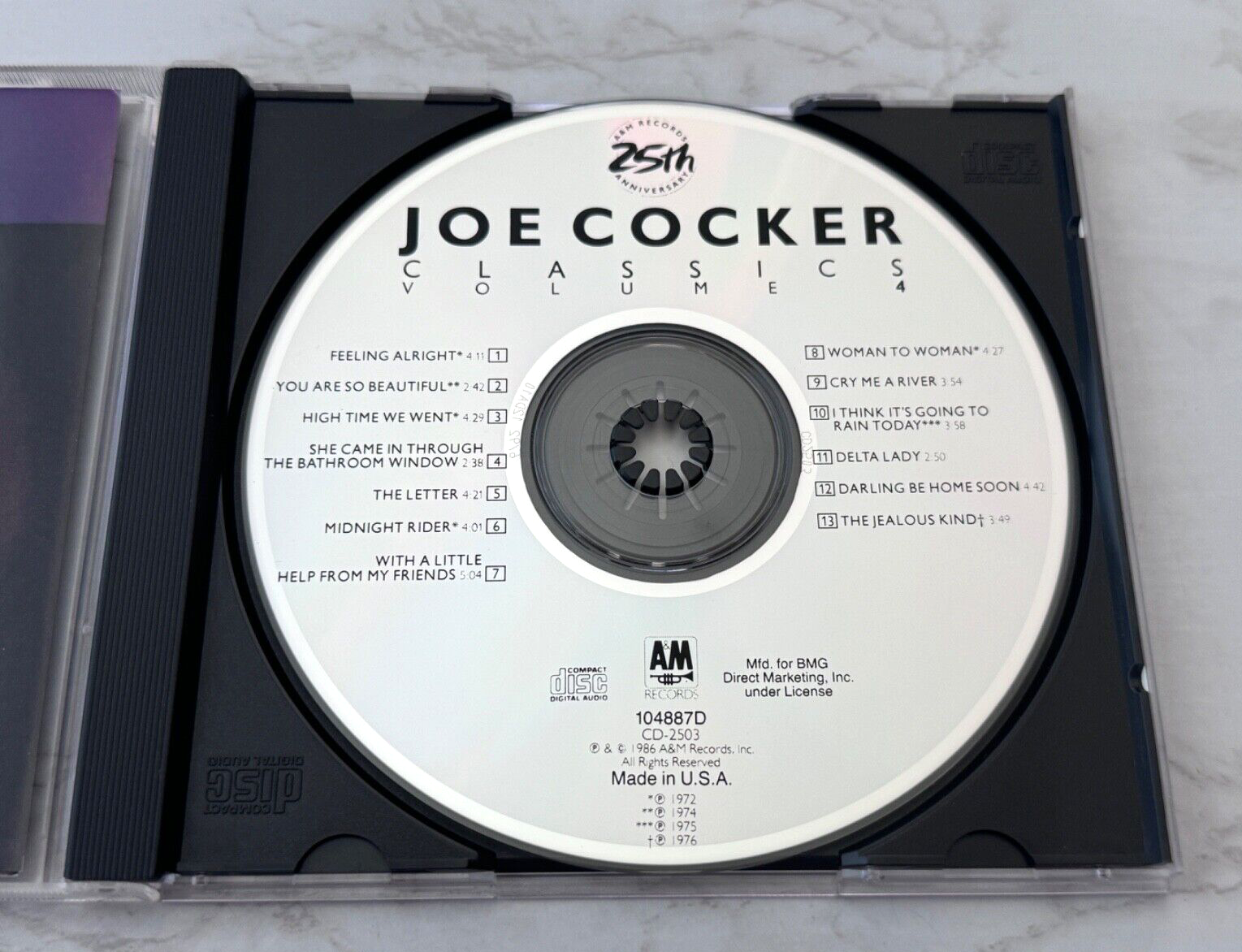 Joe Cocker – Classics Volume 4 (1987)