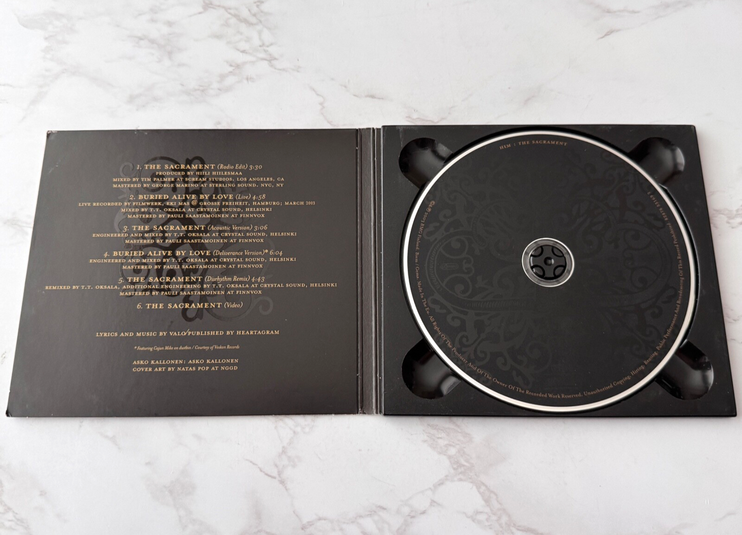 HIM – The Sacrament (Maxi Single) (2003)