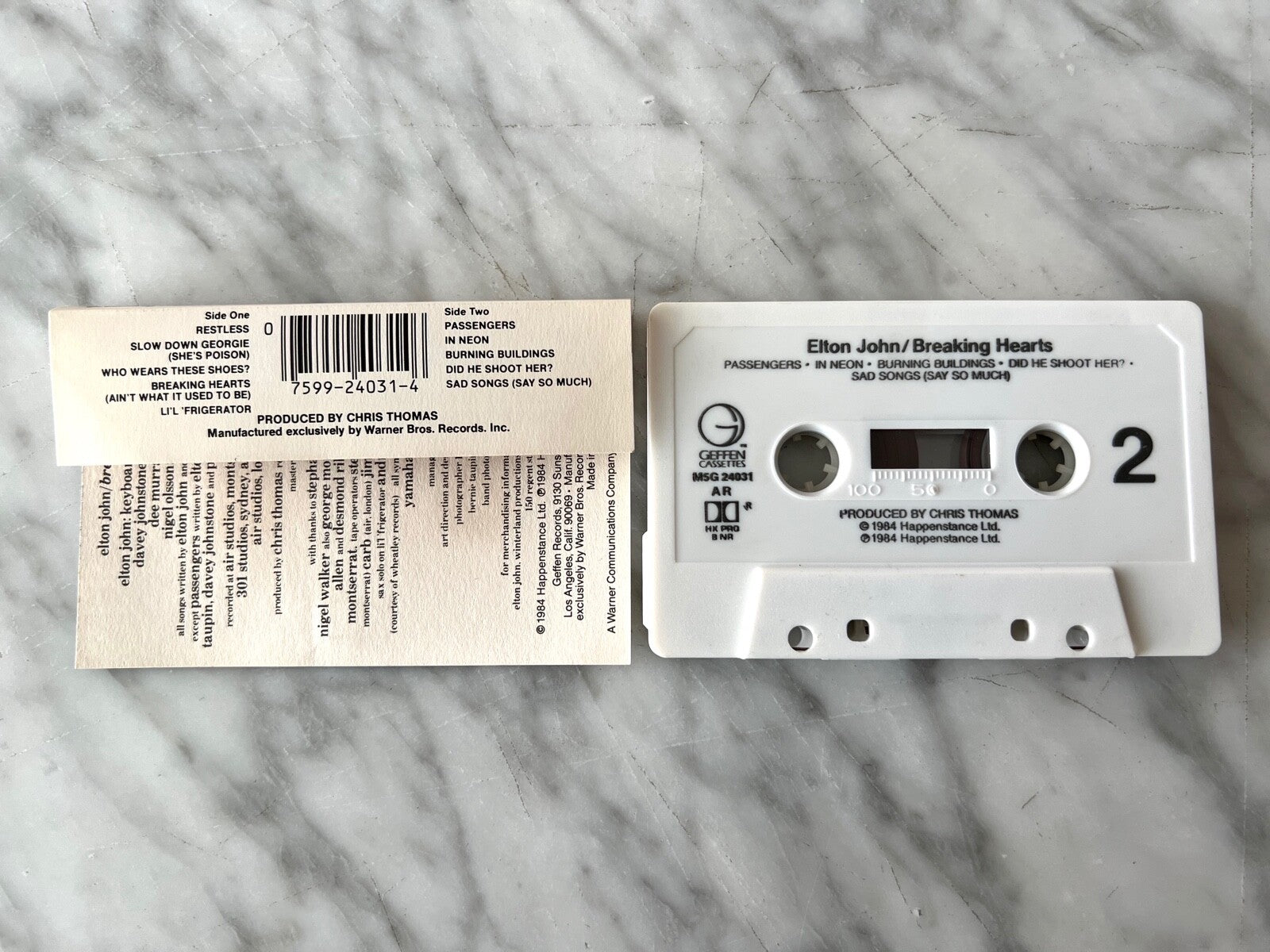 Elton John – Breaking Hearts (1984)