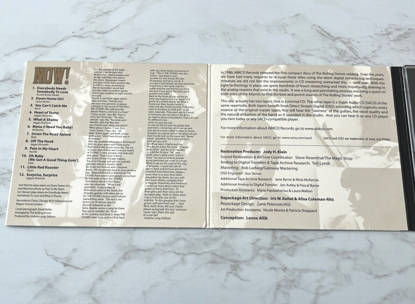 The Rolling Stones – NOW (Digipak) (2002) [GERMAN PRESS]