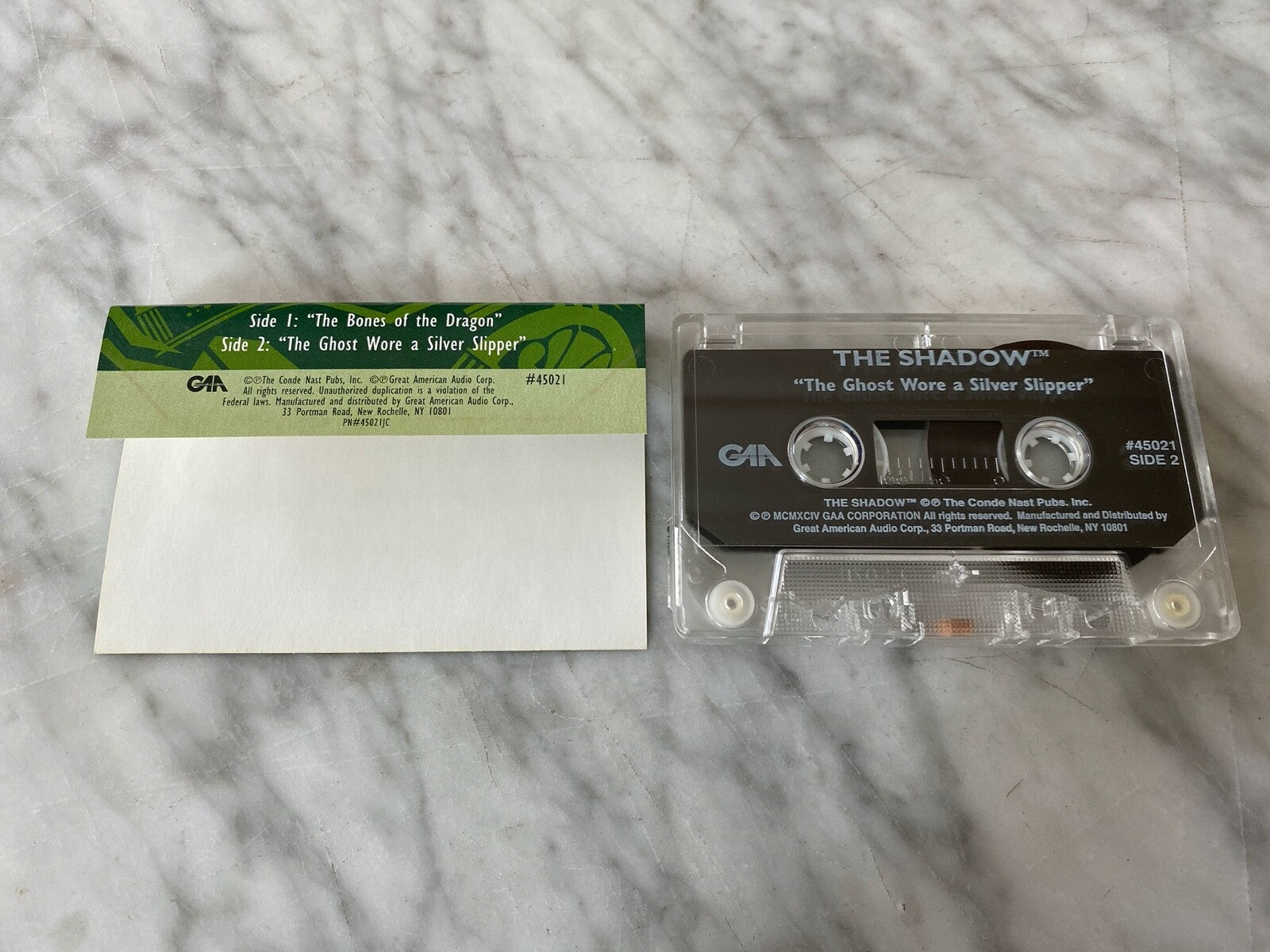 The Shadow The Bones Of The Dragon Radio Series (1994)