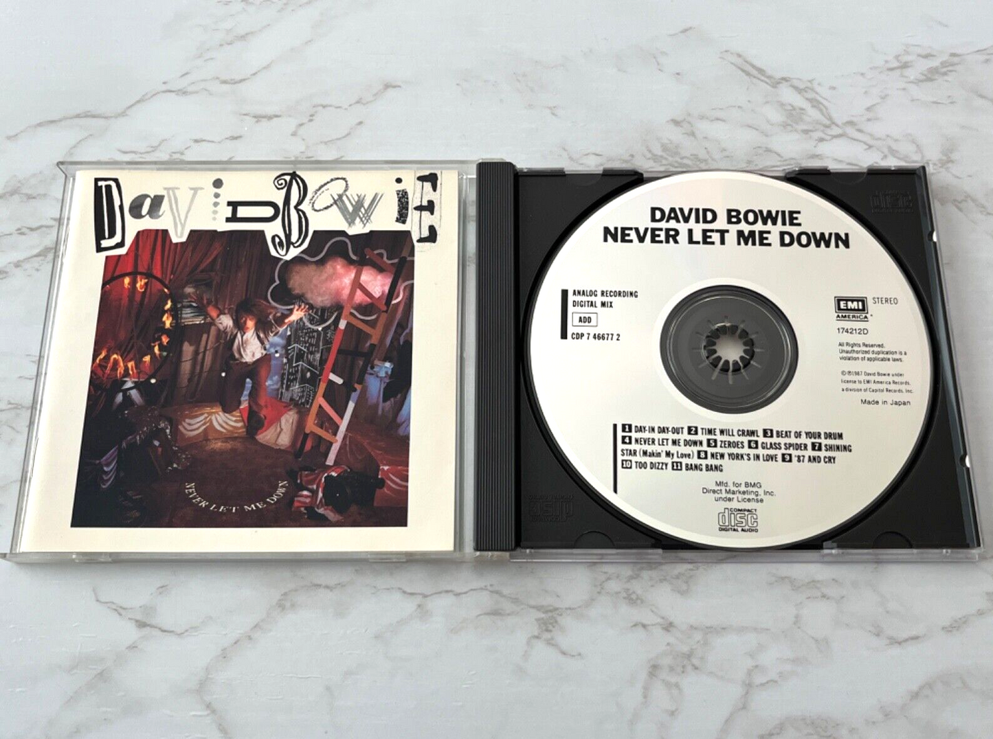David Bowie – Never Let Me Down (1987) [JAPAN PRESS]