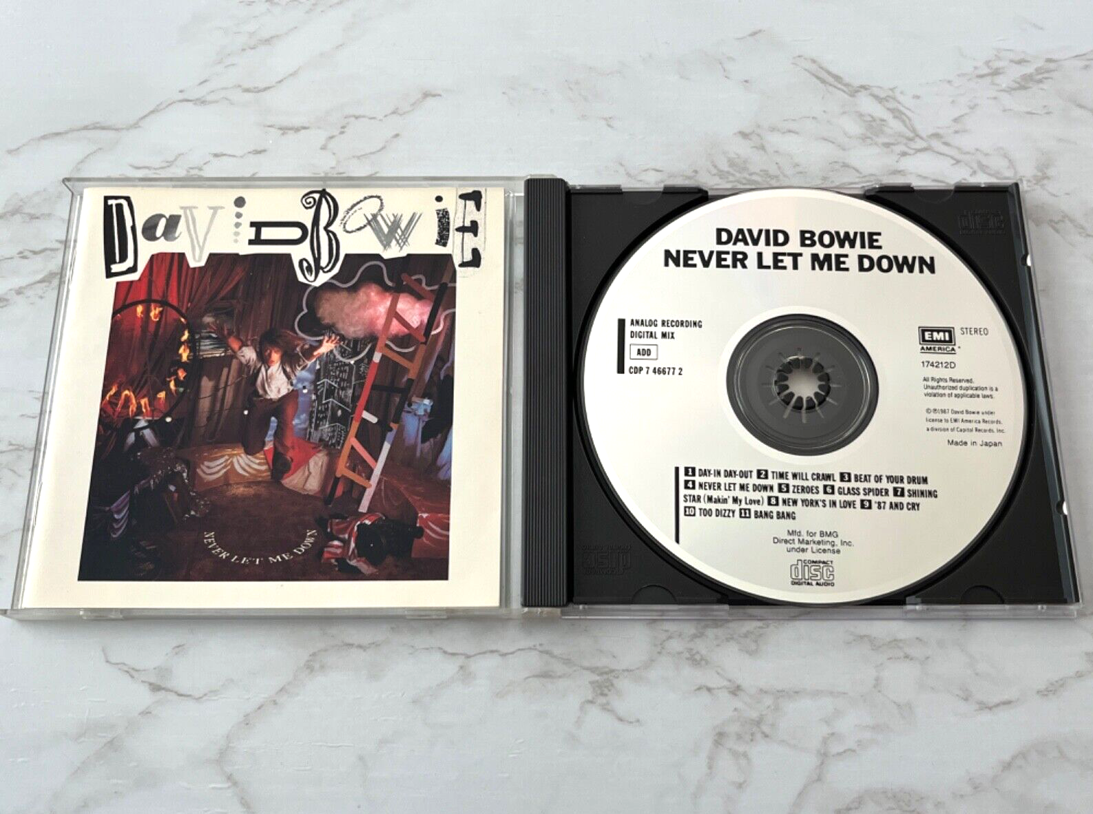 David Bowie – Never Let Me Down (1987) [JAPAN PRESS]