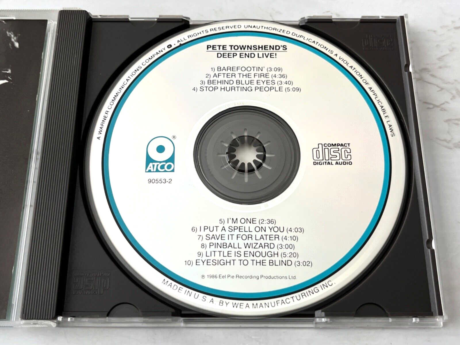 Pete Townshend – Deep End Live