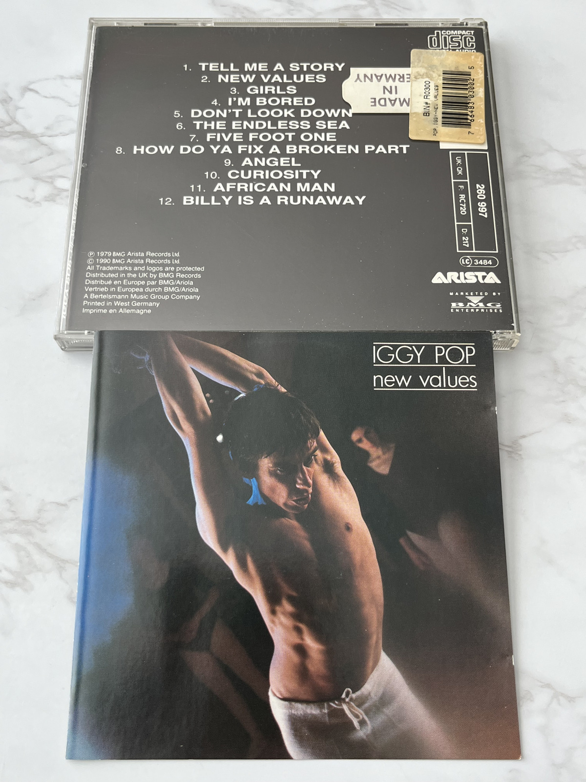 Iggy Pop – New Values (1990) [GERMAN PRESS]