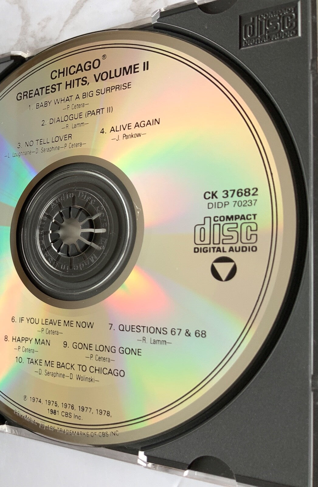 Chicago – Greatest Hits Vol. II
