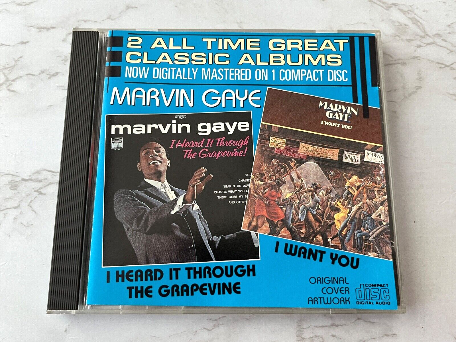 Marvin Gaye – I Heard It Through The Grapevine / I Want You (1986) [JAPAN PRESS]