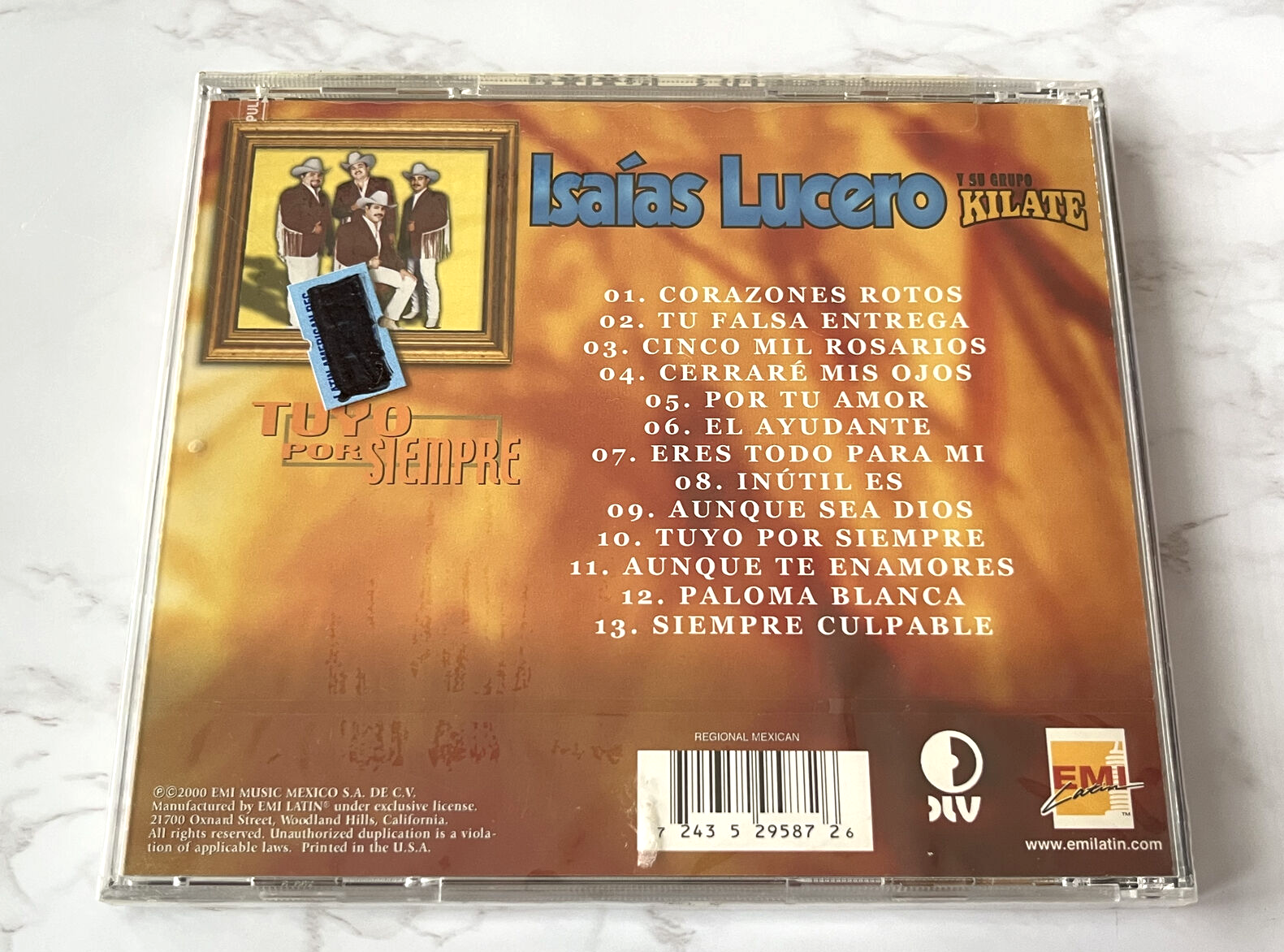 Isaias Lucero – Y Su Grupo Kilate Tuyo Por Siempre (2000)