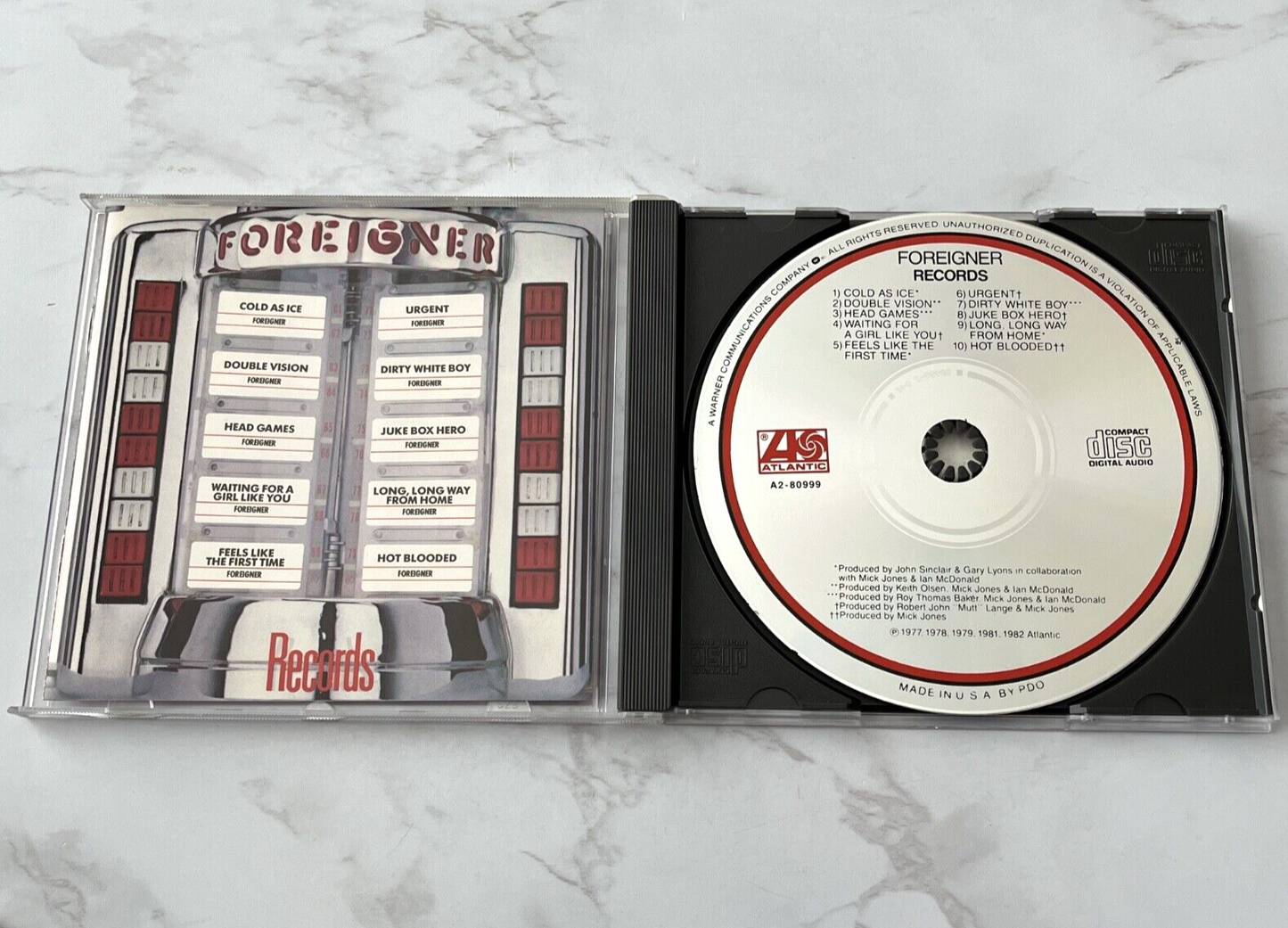 Foreigner – Records