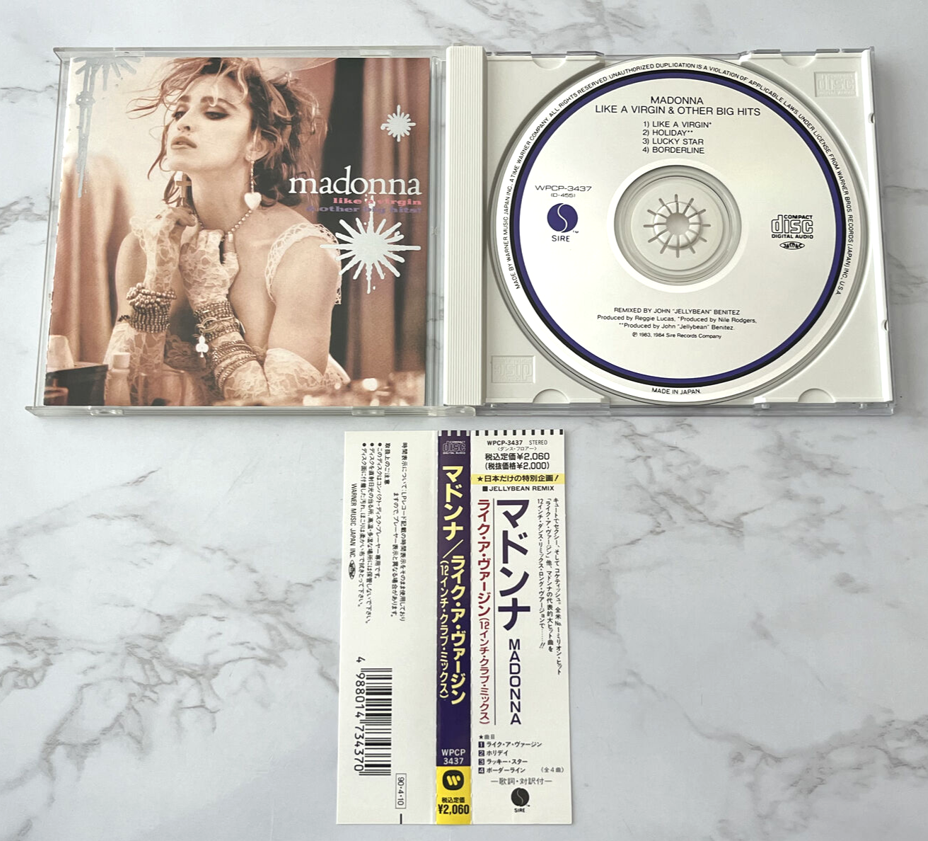 Madonna – Like A Virgin & Other Big Hits (Maxi Single) (1990) [JAPAN PRESS]