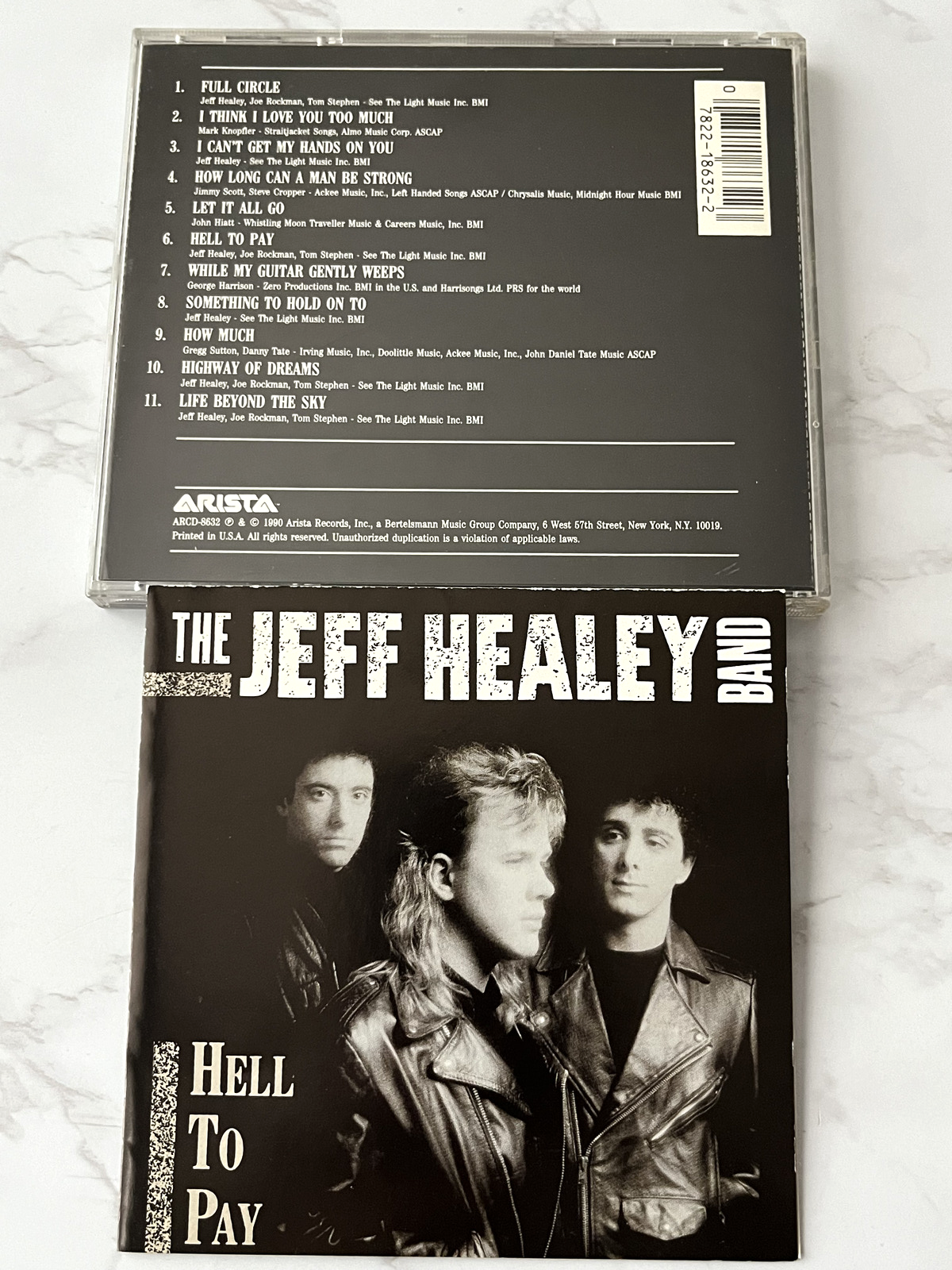 Jeff Healey – The Jeff Healey Band Hell To Pay (1990)