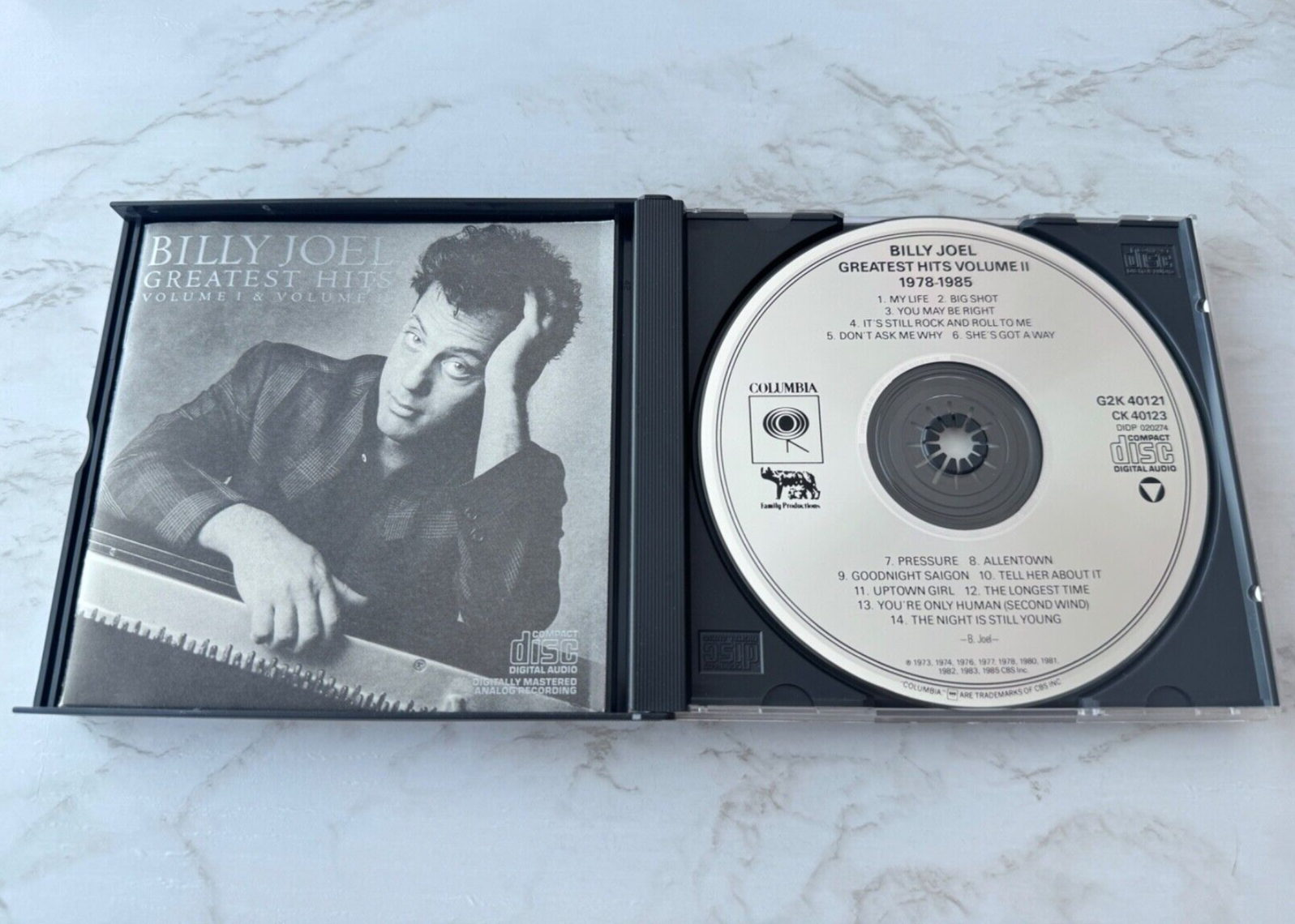 Billy Joel – Greatest Hits Vol. 1 & Vol. 2 2