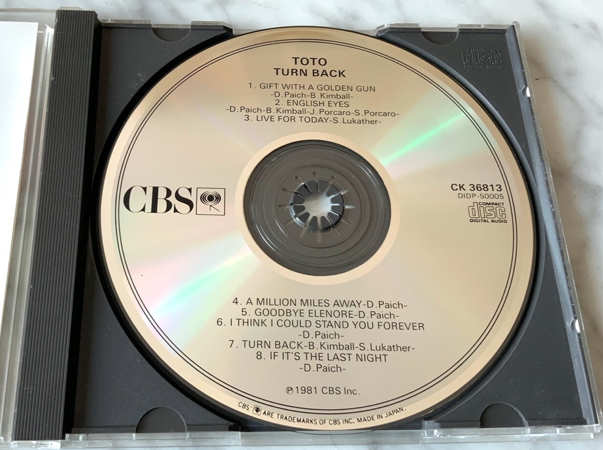 Toto – Turn Back [JAPAN PRESS]