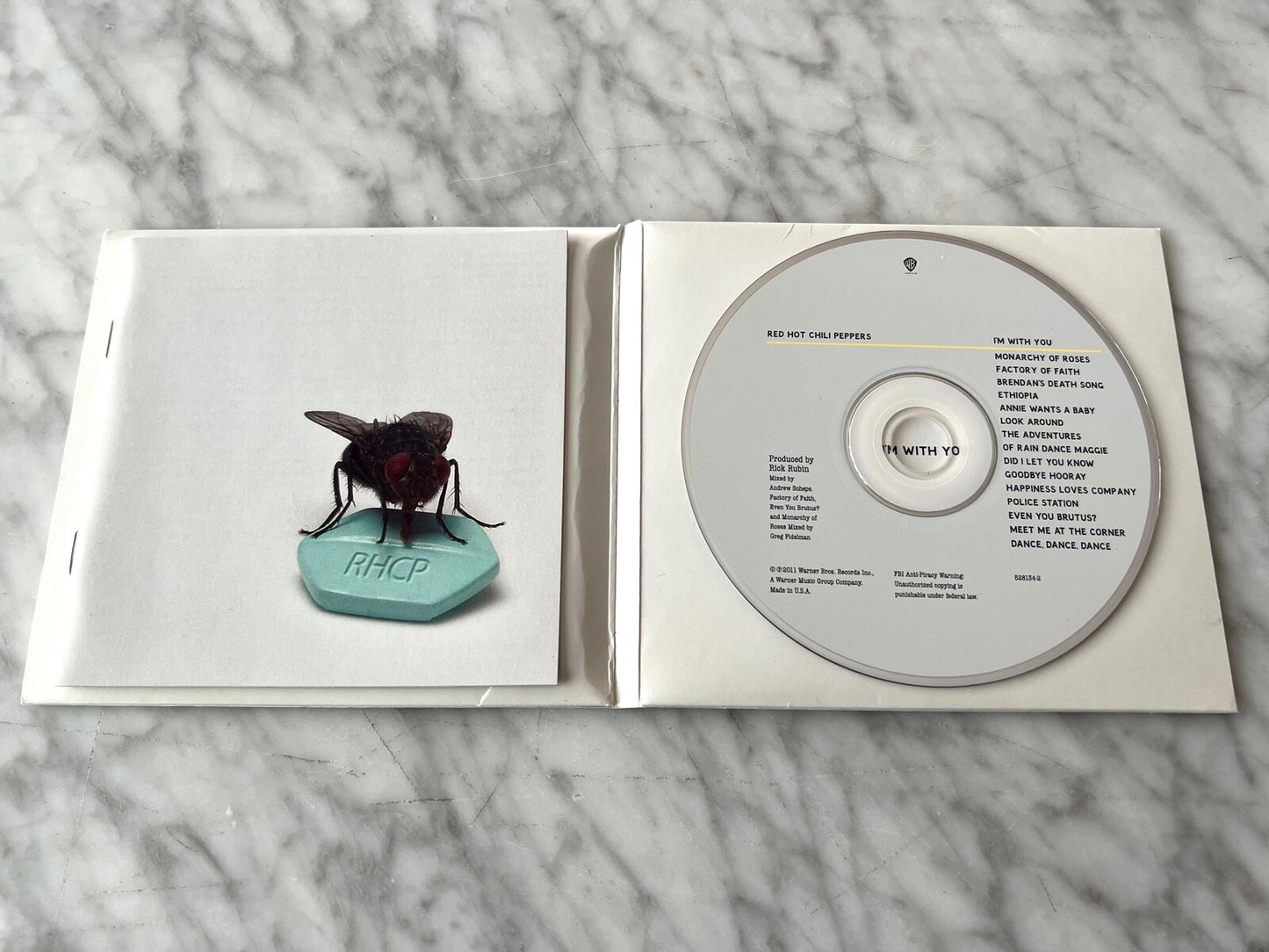 Red Hot Chili Peppers – I'm With You (Digipak) (2011)