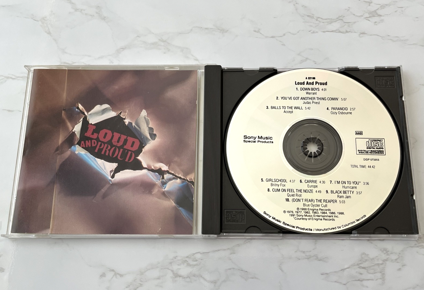 Judas Priest, Ozzy Osbourne, Quiet Riot, Various, Warrant – Loud And Proud (1991)