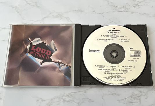 Judas Priest, Ozzy Osbourne, Quiet Riot, Various, Warrant – Loud And Proud (1991)