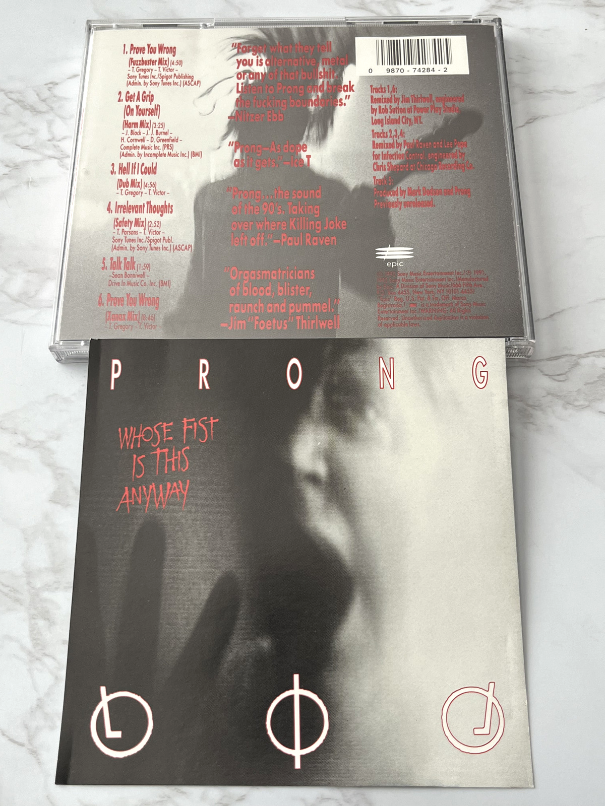 Prong – Whose Fist Is This Anyway (EP) (1992)