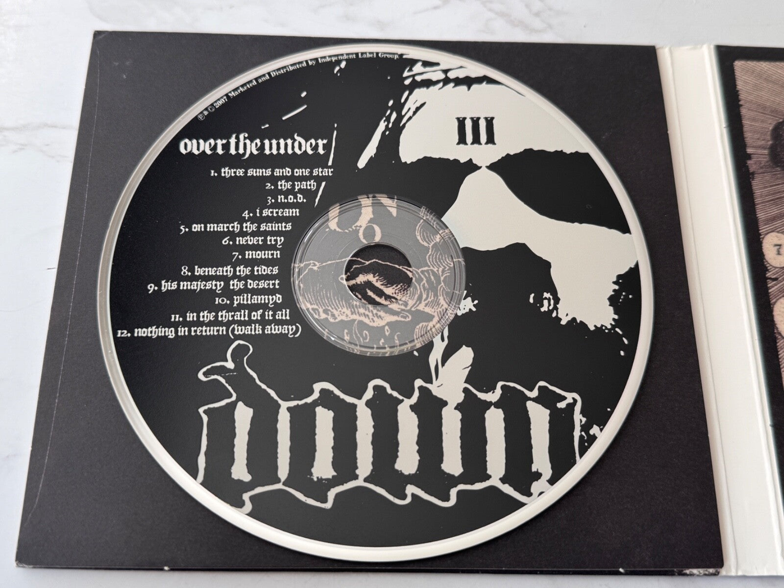 Down – Over The Under (Digipak, CD/DVD) (2007)